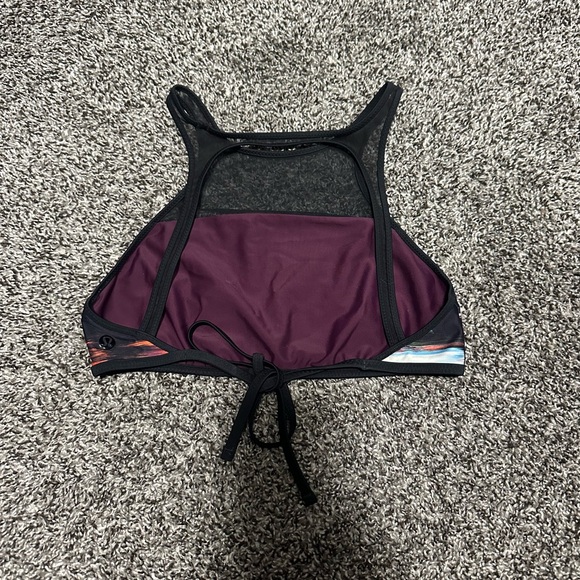 Lululemon salty racer back swim top size 8 - Picture 3 of 3
